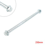M12x250mm Front Rear Wheel Hub Axle Shaft for Pit Dirt Bike ATV