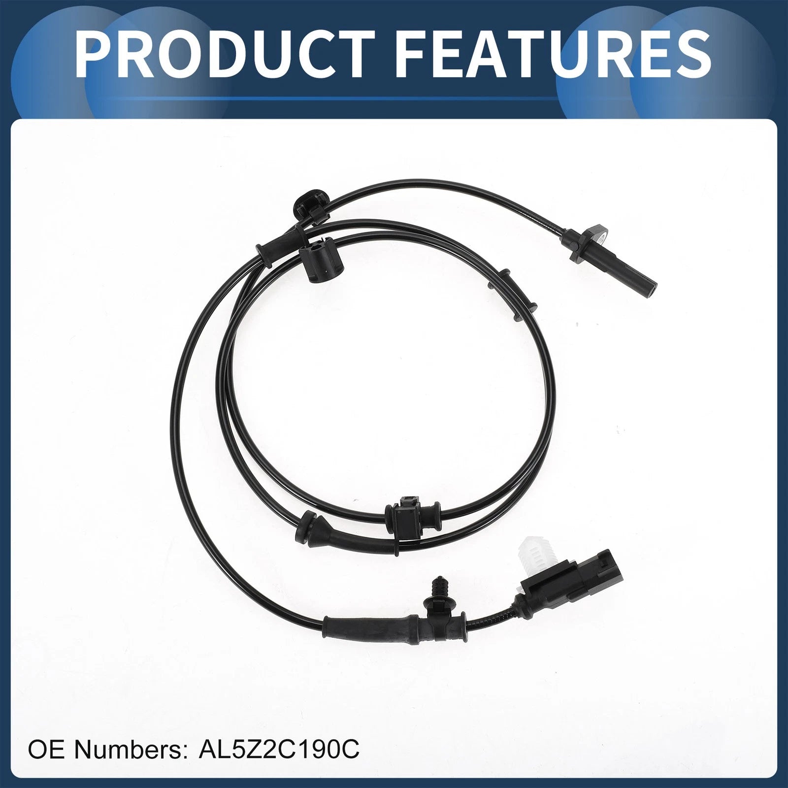ABS Wheel Speed Sensor No.AL5Z2C190C for Ford Ranger (2011–2019) Rear Right