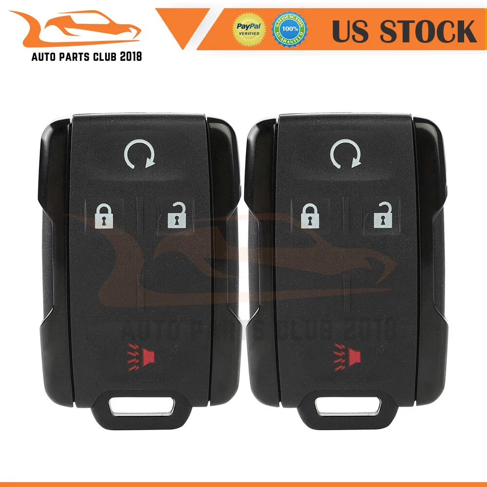 2X Keyless Entry Remote Fob for Chevrolet Colorado (2015–2019) 4 Buttons