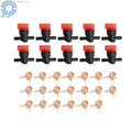 10 x 1/4" Fuel Gas Shut-Off Valves for Motorcycle