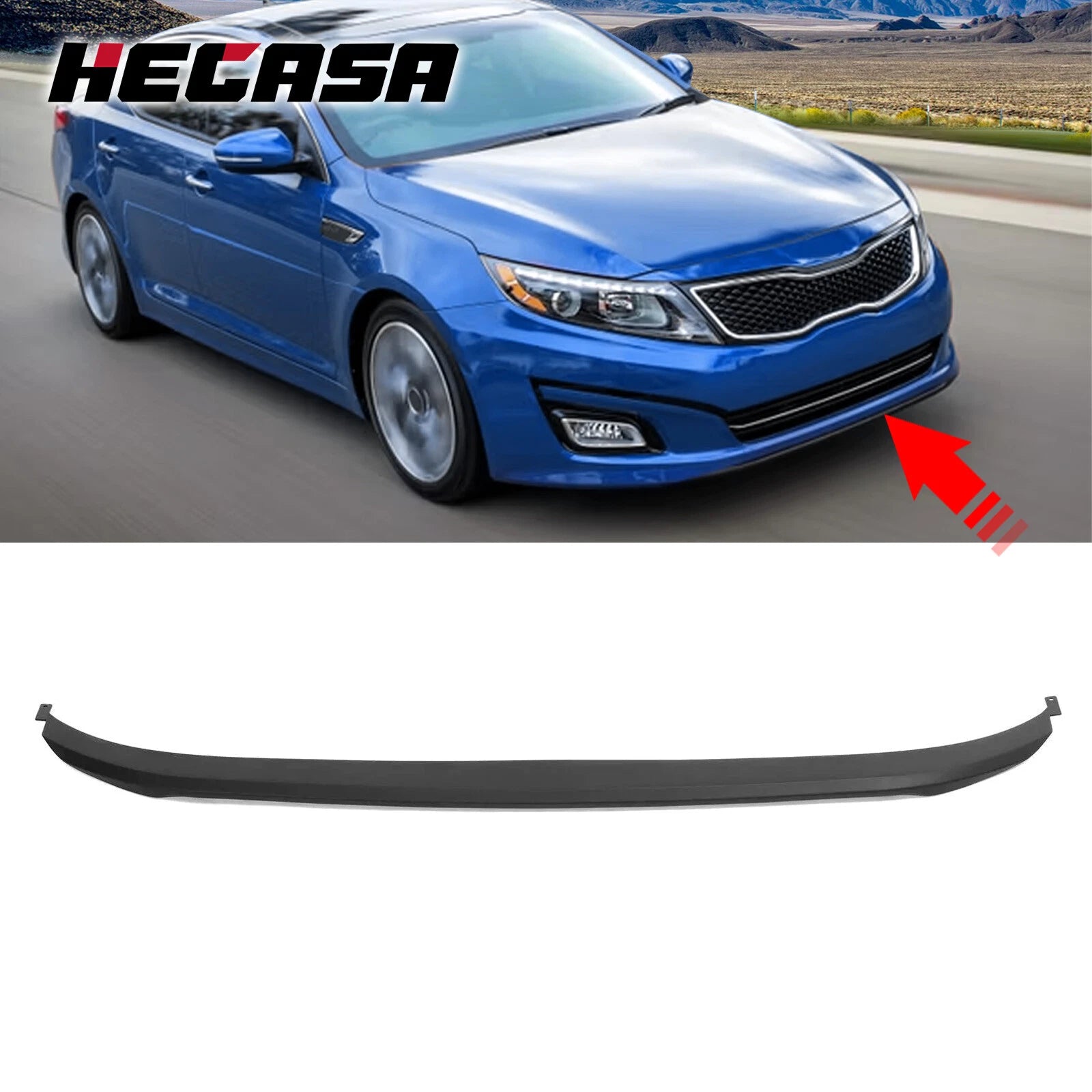 Front Bumper Spoiler Valance for Kia Optima (2014–2015) #865914C500/KI1093102