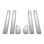 6Pc Chrome Pillar Post Covers for 99-09 Mercury Ls - Upgrade Your Auto P40391