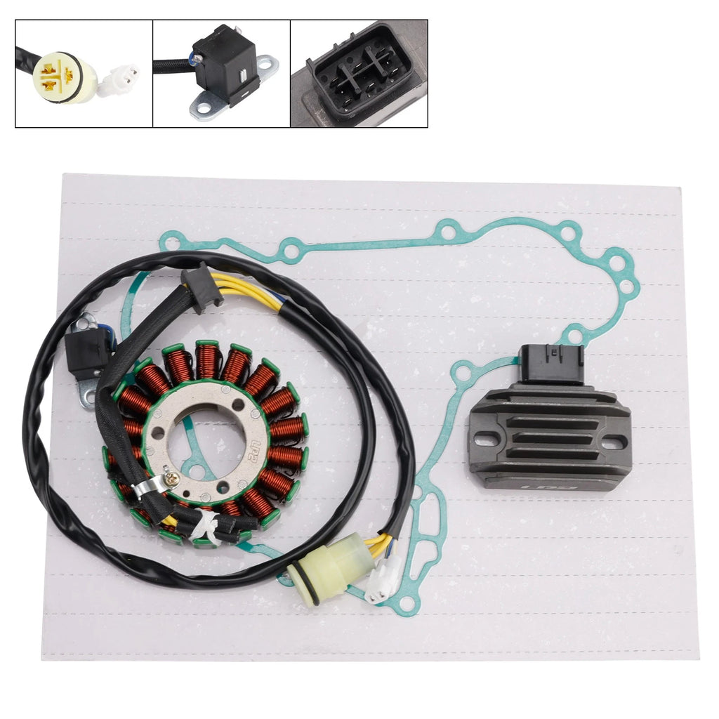 Stator Generator Regulator Gasket for Kawasaki KFX450R (2008–2014) 21003-0067