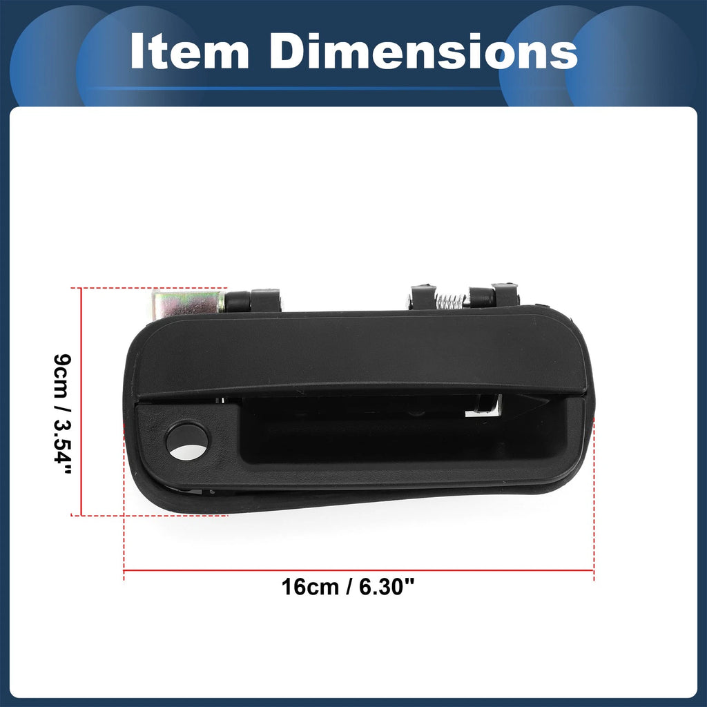 Front Right Door Handle for Hyundai Excel (1990–1994) Black