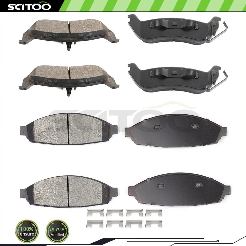 Front Rear Brake Pad for Ford Crown Victoria (2003–2011)