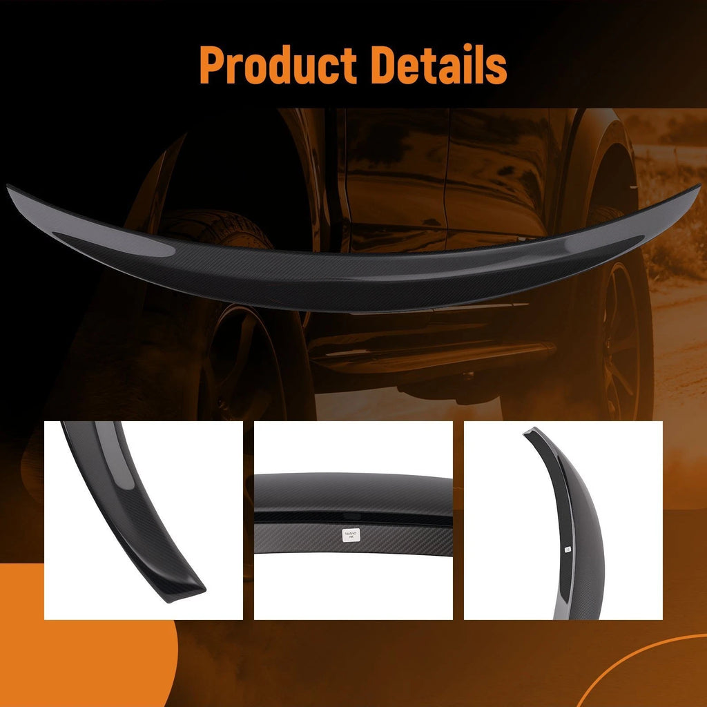 Carbon Rear Trunk Spoiler Wing for Audi A5 S5 RS5 Hatchback (2018-2024)