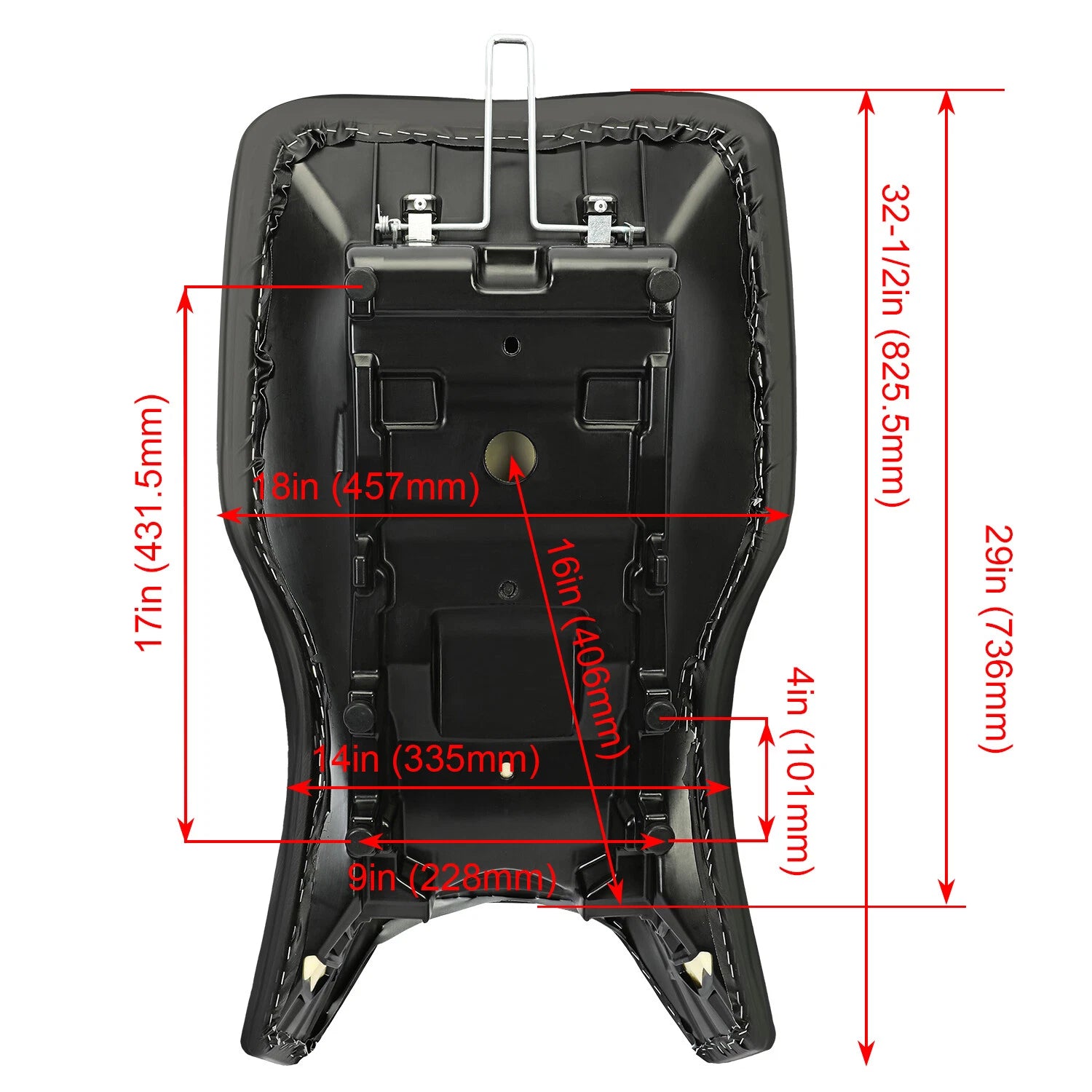 Complete Seat for Polaris Sportsman 500 (2005–2013) / 450 700 (2006–2007)