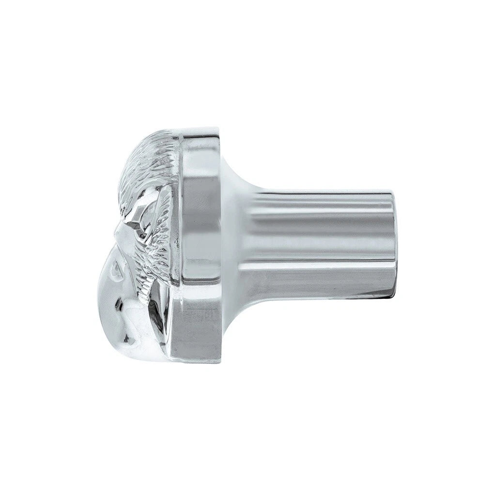 Air Valve Knobs Screw-In Chrome Set for Peterbilt Kenworth (2010–2024)