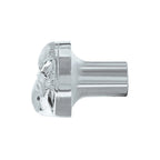 Air Valve Knobs Screw-In Chrome Set for Peterbilt Kenworth (2010–2024)