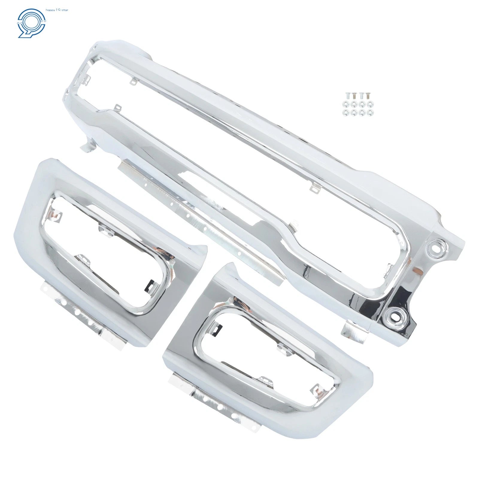 Chrome Front Bumper for Ford F-250 F-350 (2023–2025)