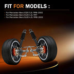 Front Shocks Struts Pair for Mercedes-Benz E320 (1998–2001)