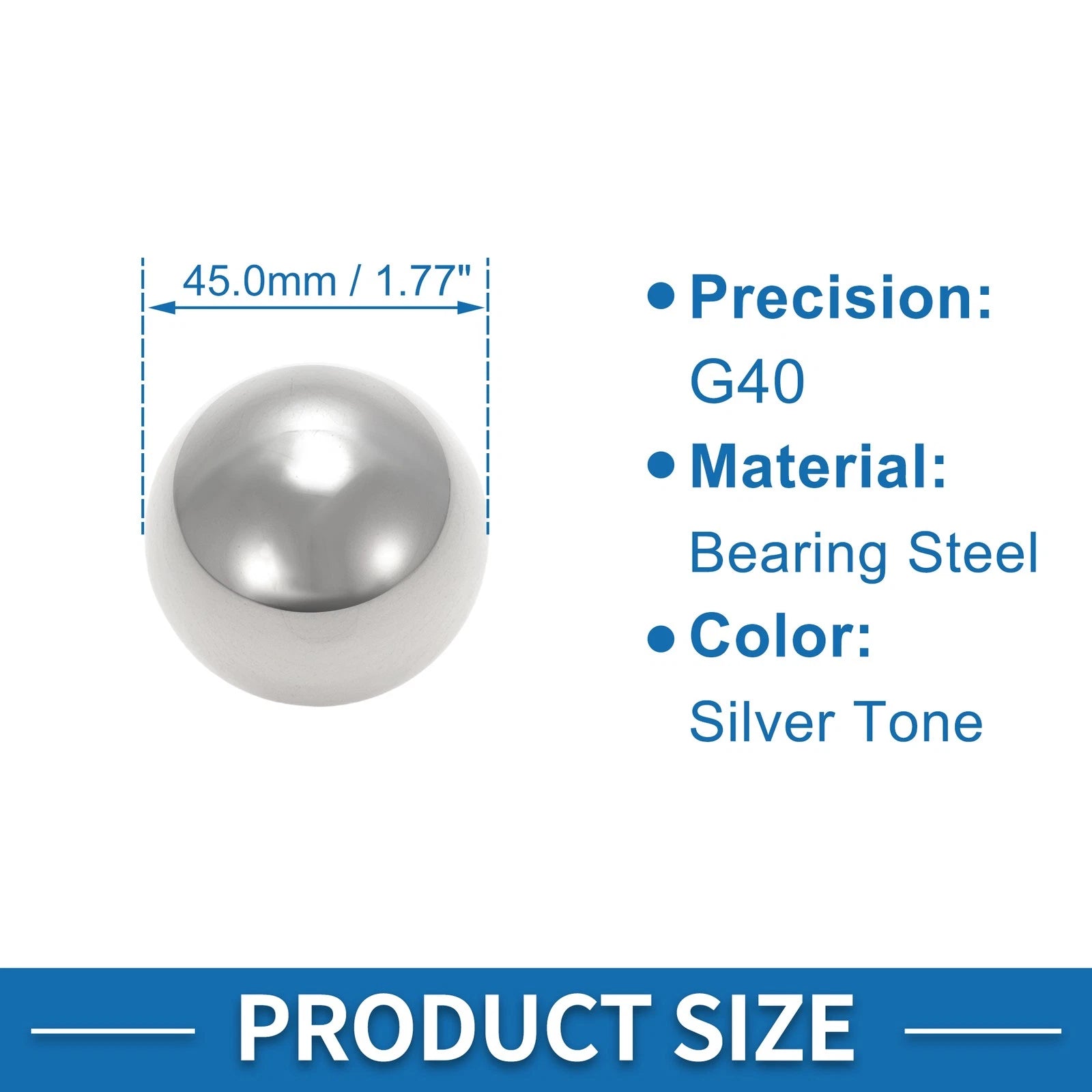 45.0mm Bearing Ball for G40 Precision (1 Pcs)