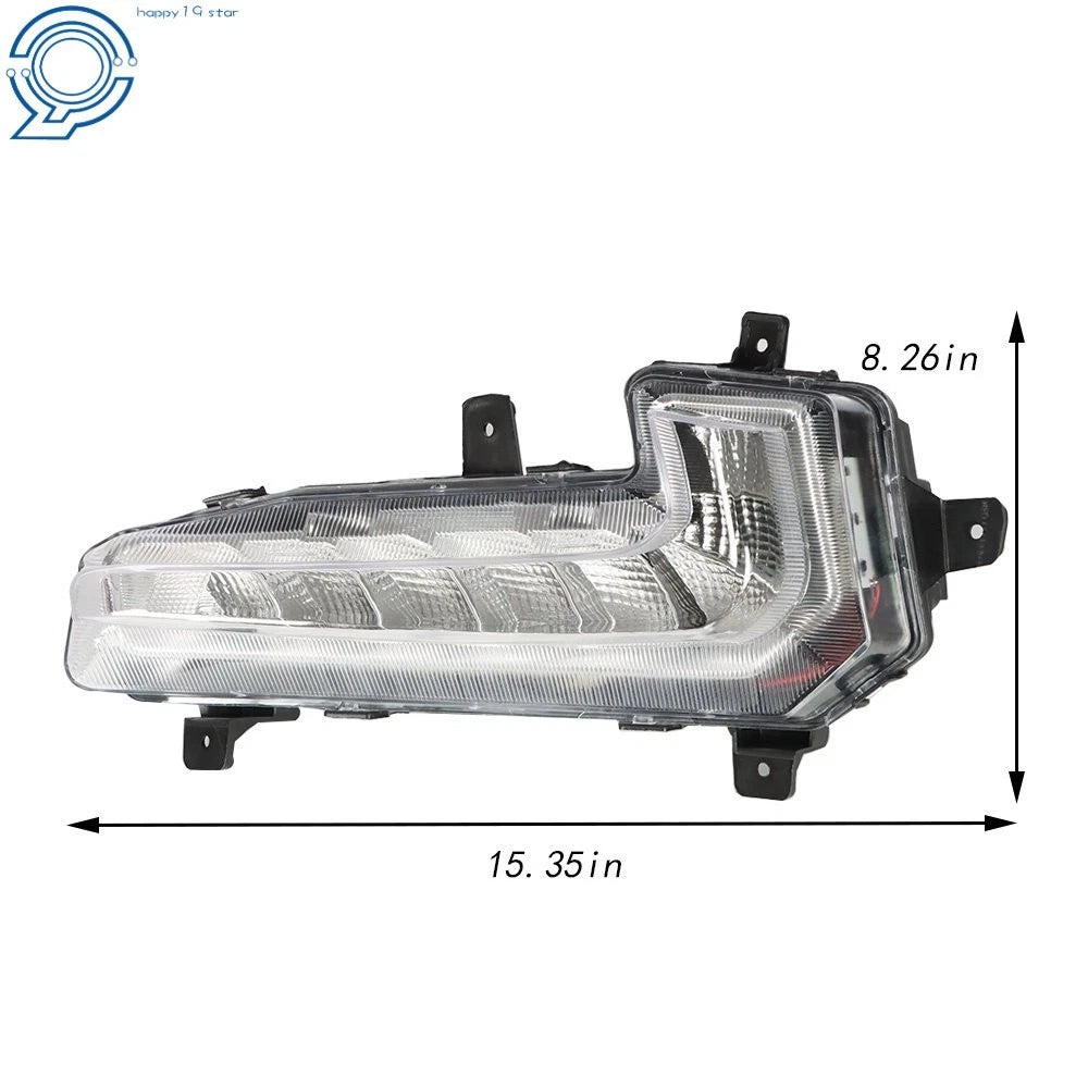 2X LED Bumper Lights for Chevrolet Malibu (2016-2018)