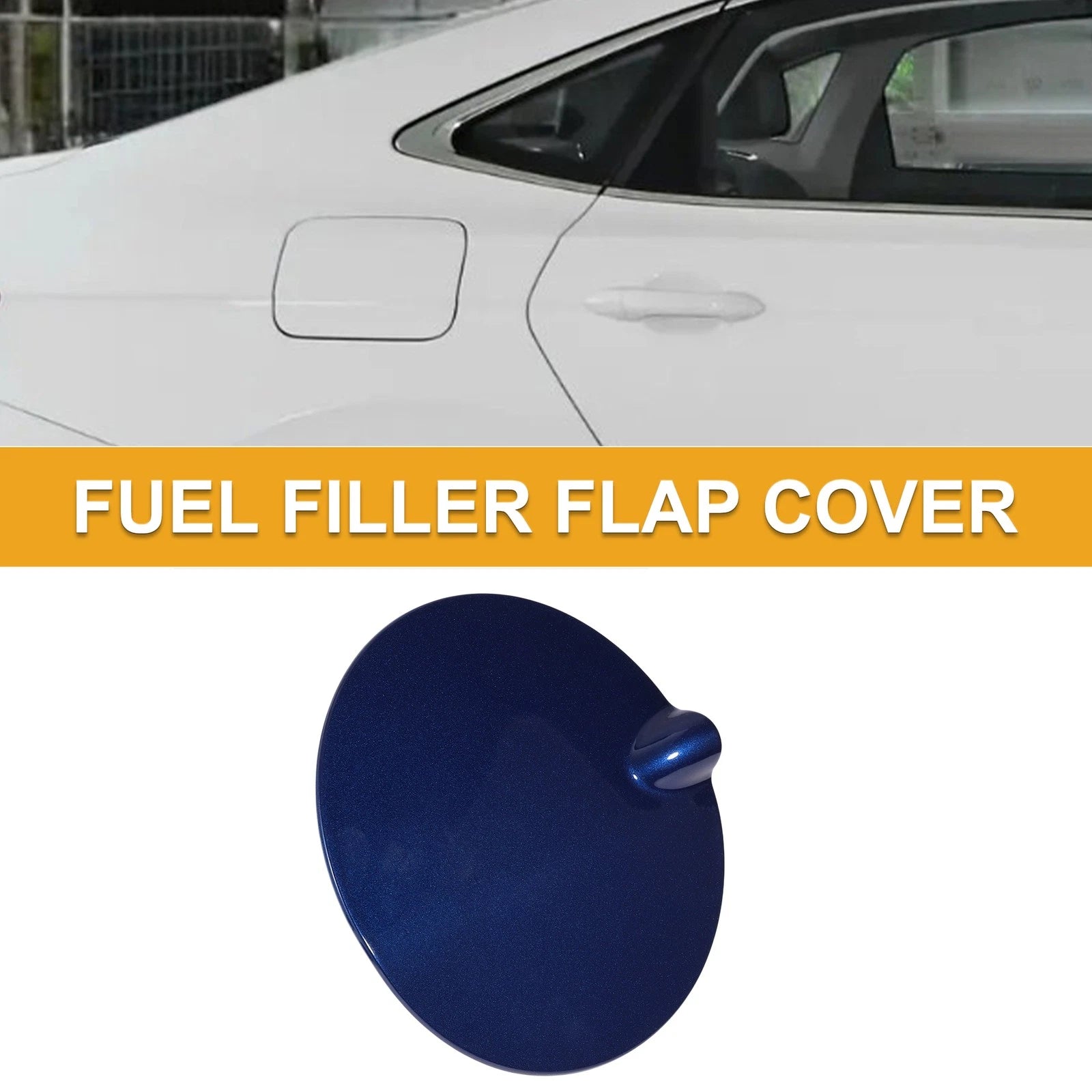 Fuel Tank Door Cap for Ford Focus 2 MK2 MK3 (2008–2011) Blue