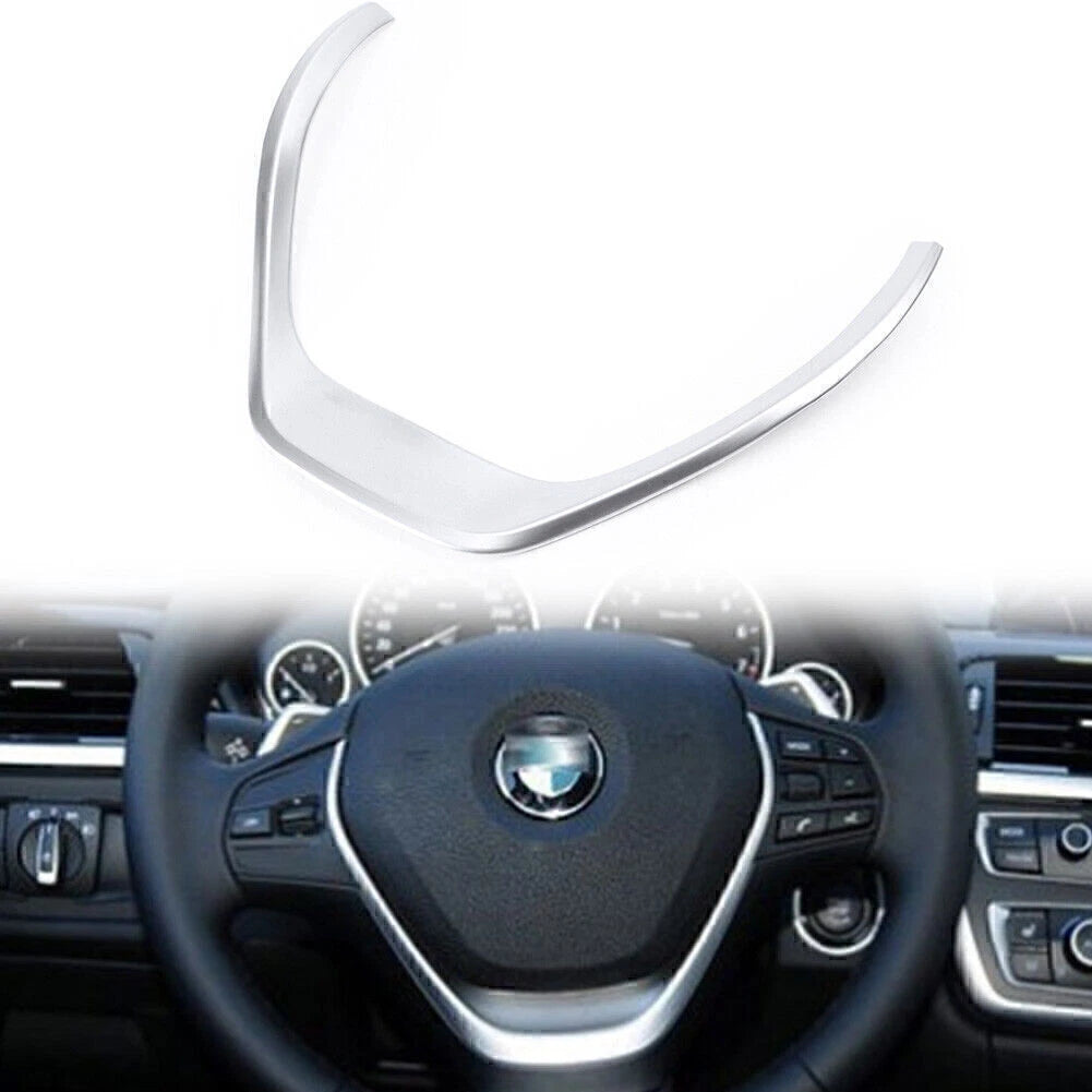 Steering Wheel Cover Trim for BMW 3 Series F30 316 320 328 (2013–2015)