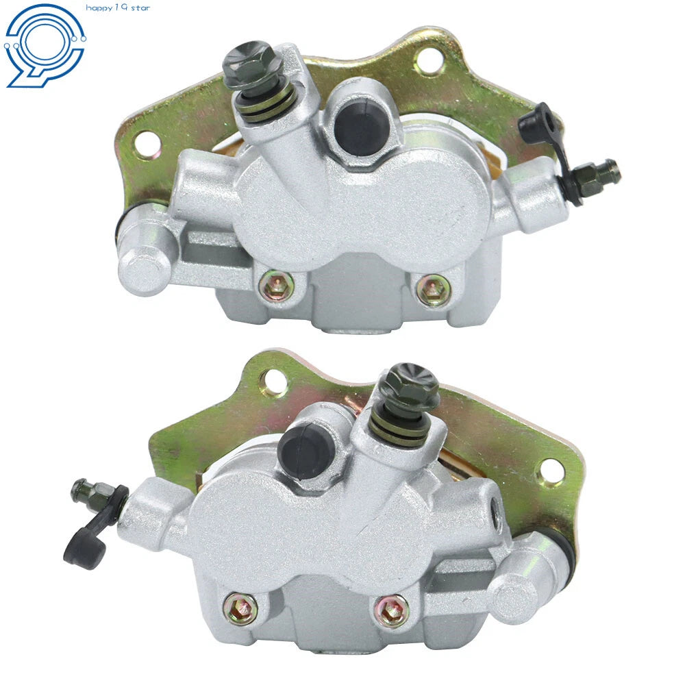 Set of 2 Front Brake Calipers & Pads for Kawasaki Teryx 800 (2014–2019)