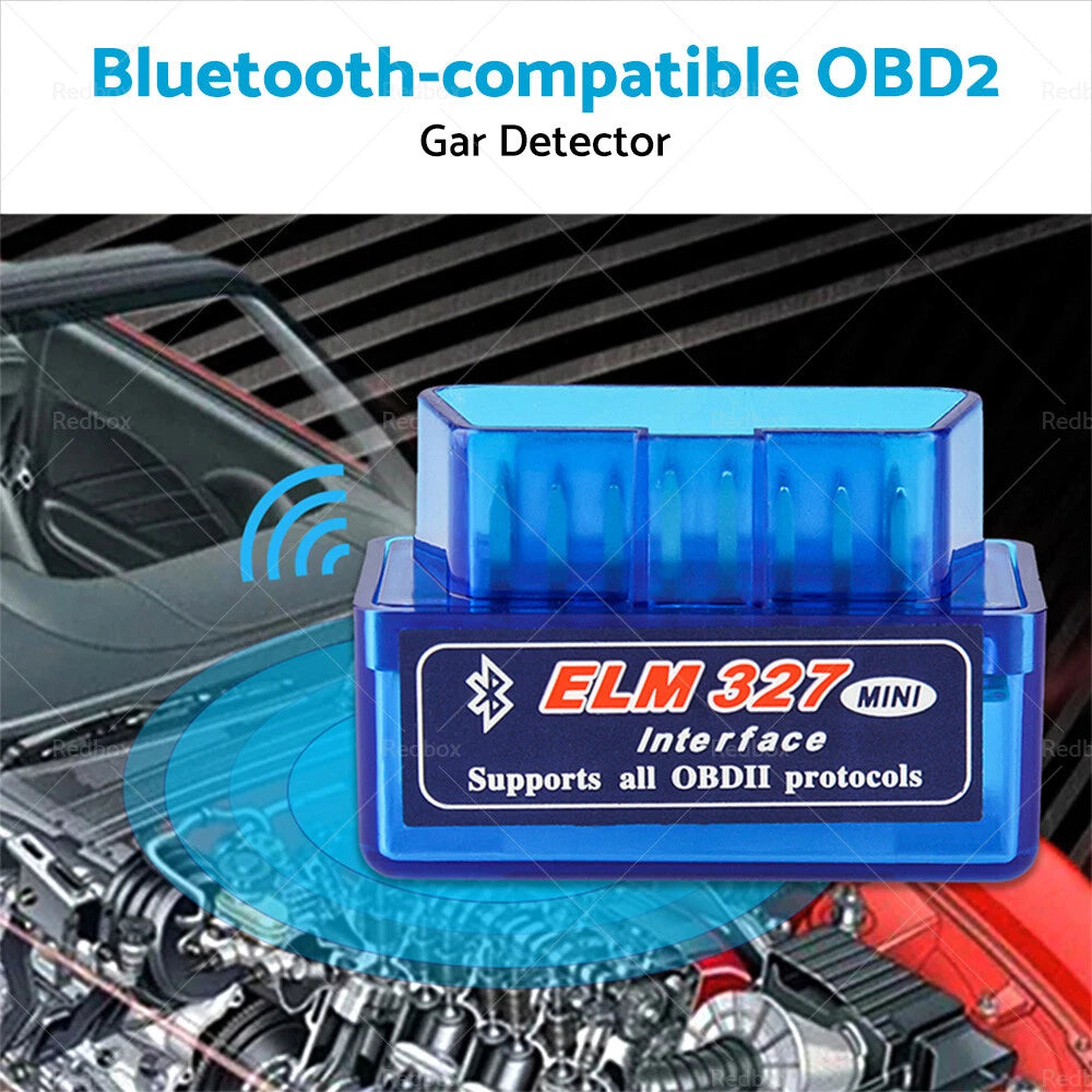 OBD2 Bluetooth Car Scanner for iOS Android (Torque Compatible)