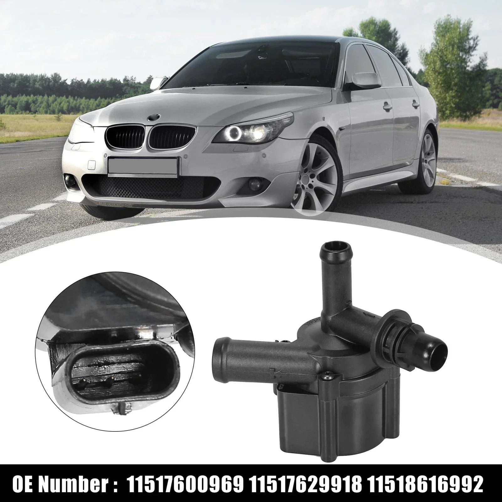 Engine Auxiliary Water Pump for BMW 1 Series 3 Series