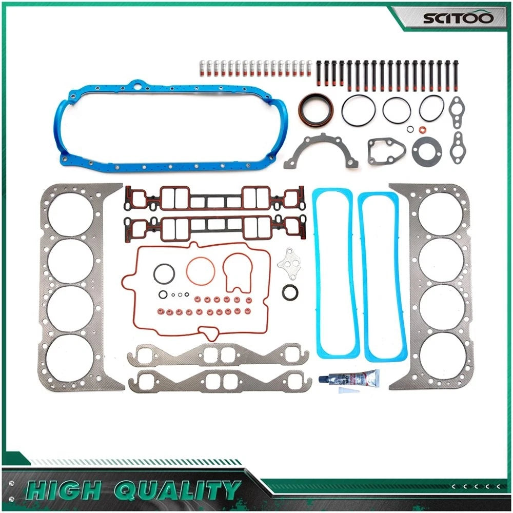Engine Full Gasket Set w/Head Bolts for GMC C1500 Suburban (1996–1999)