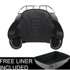 King trunk backrest rack w/speaker for Harley Touring Road Glide (2014–2025)