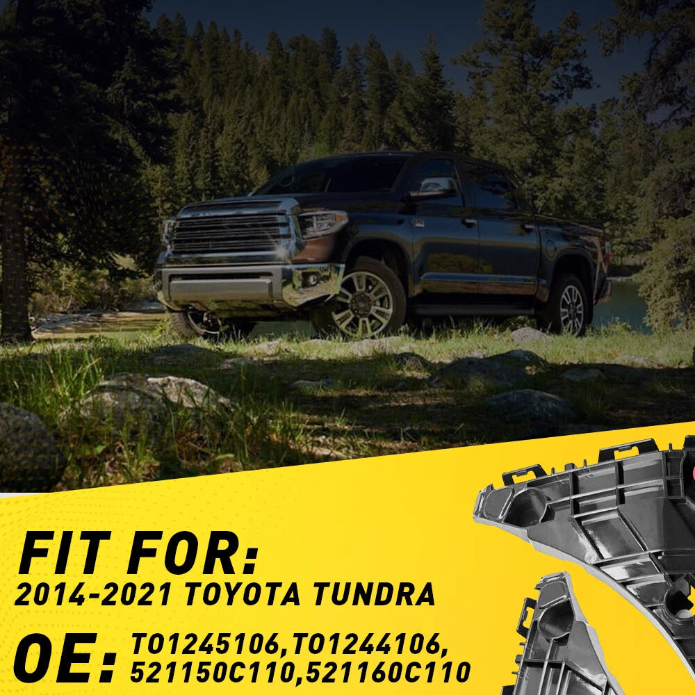 Set of 2 Bumper Fender Supports for Tundra