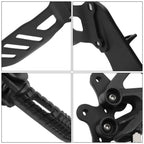 Driver Passenger Foot Pegs Bracket Kits for Suzuki GSXR600 GSXR750 (2006-2007)