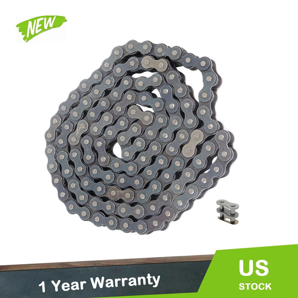 Stainless Steel Roller Chain for Various Applications (10ft)
