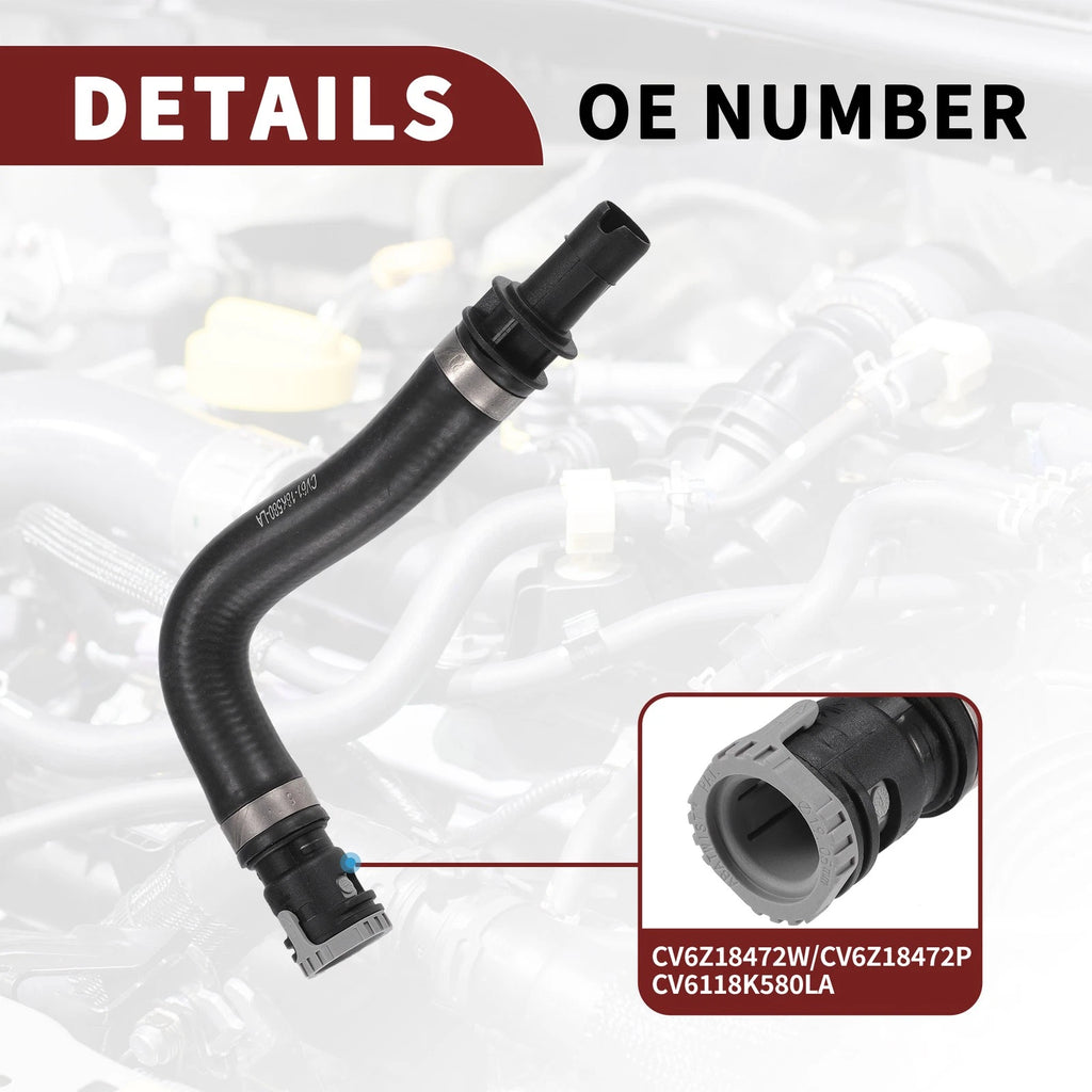 Water Heater Hose for Ford Escape (2013–2019) & Lincoln MKC (2015–2019) No.CV6Z18472W