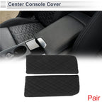 Center Console Cover with Storage Bag for BMW X7 (2019–2023) Black 1 Pair