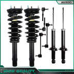 Front Rear Strut w/ Coil Spring Sway Bar Links Kit for Optima Sonata (2001–2005)