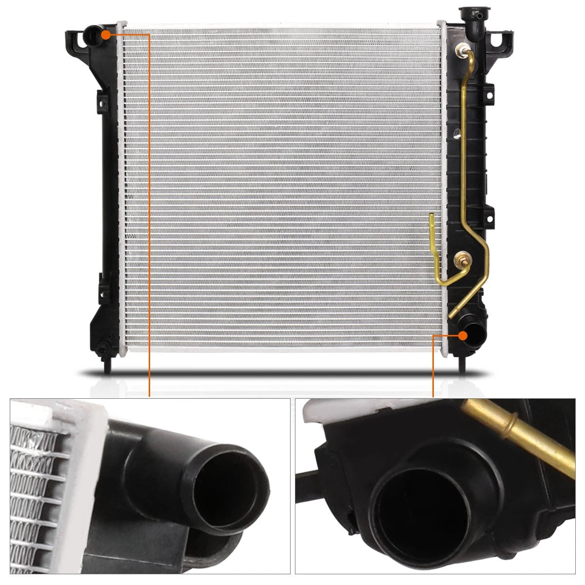 Full Aluminum Core Radiator for Dodge Dakota/Durango (1997–2000) DPI-1905
