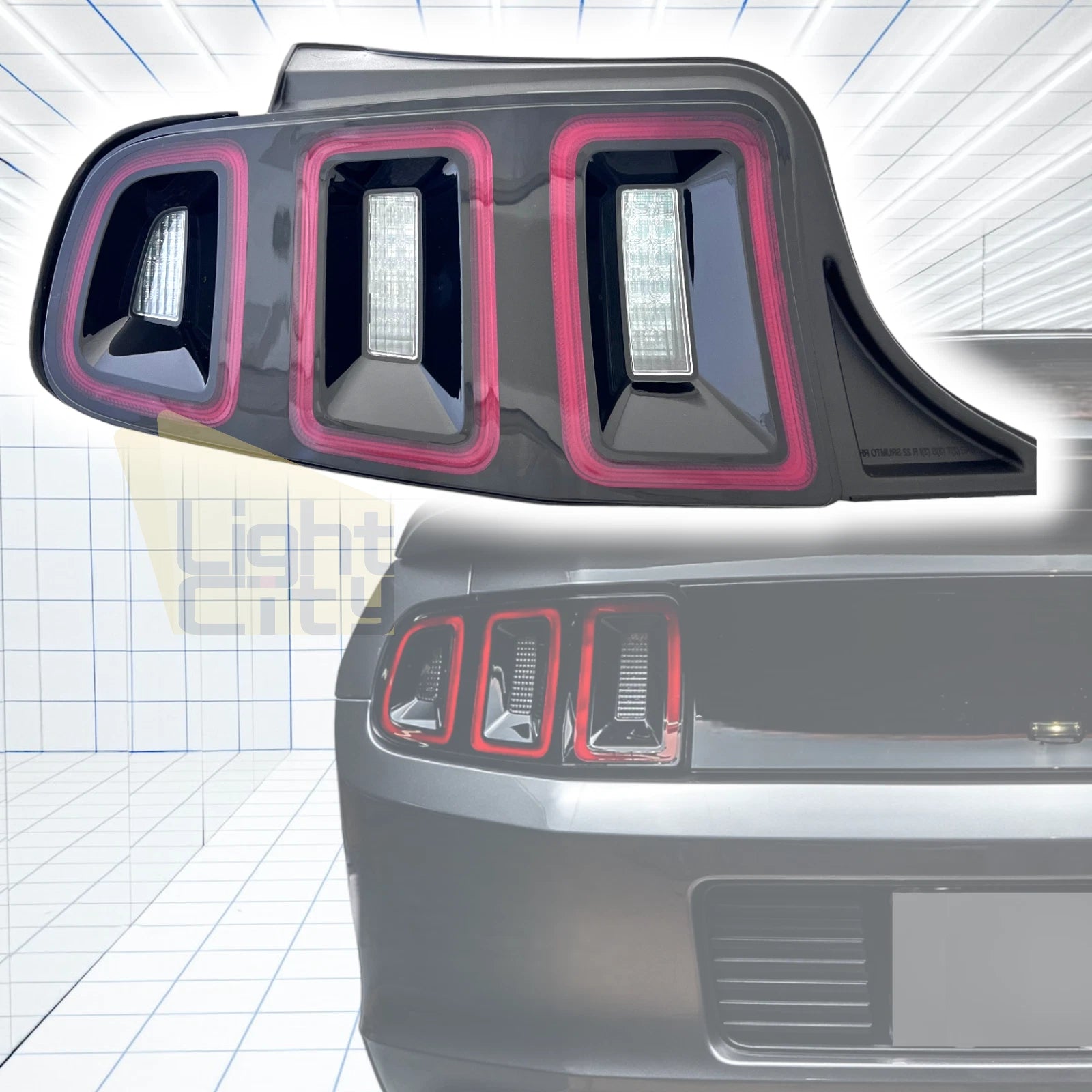 Full LED Tail Light for Ford Mustang (2013–2014) LH