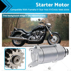 Starter Motor for Yamaha V-Star 1100 (1999–2009) 5EL-81890-00 5EL-81890-01