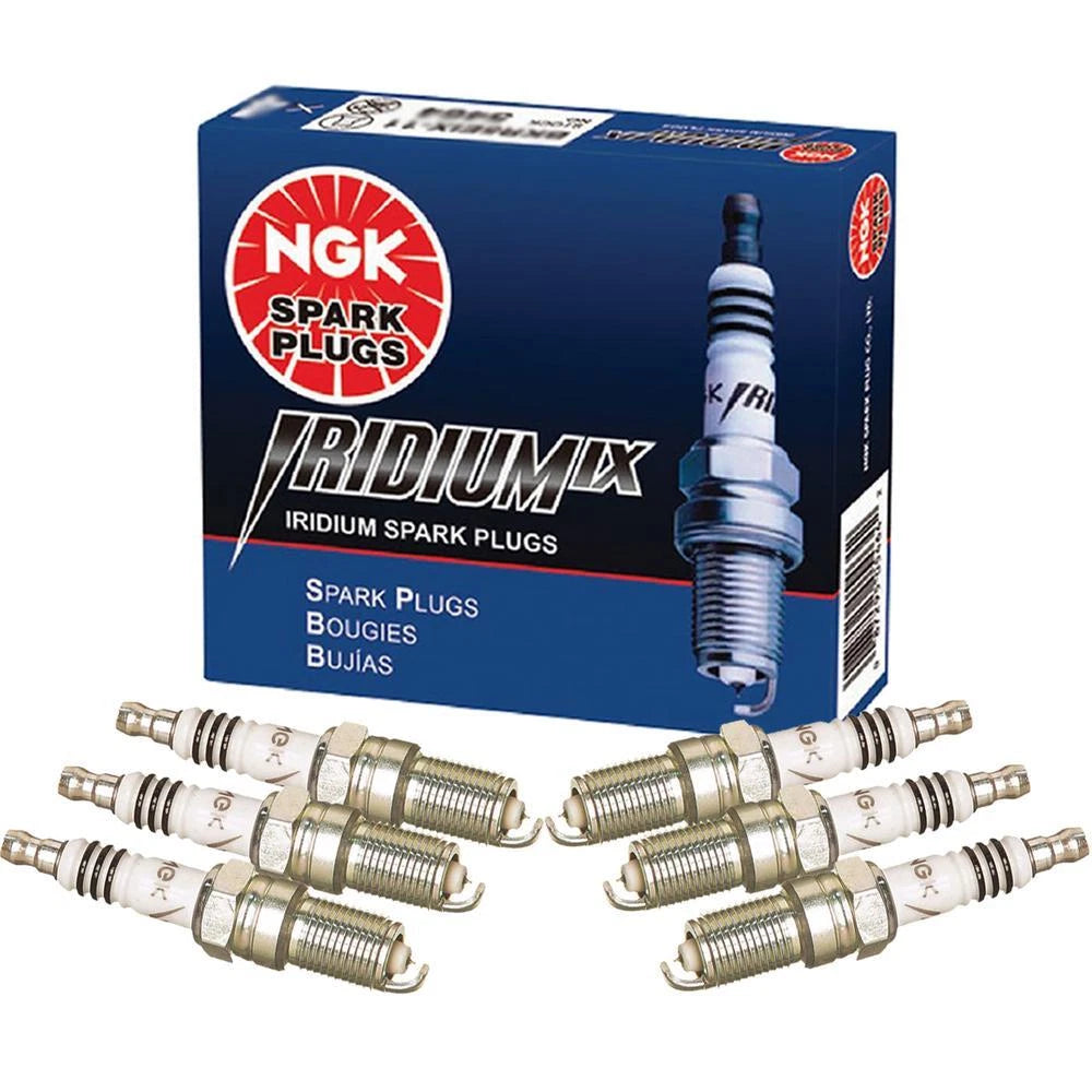 Set of 6 NGK Iridium IX Spark Plugs for Chevrolet Cadillac Ford 4.3L V6