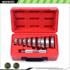 Set of 10 Auto Bearing Race & Seal Driver for Wheel Axle Bearings