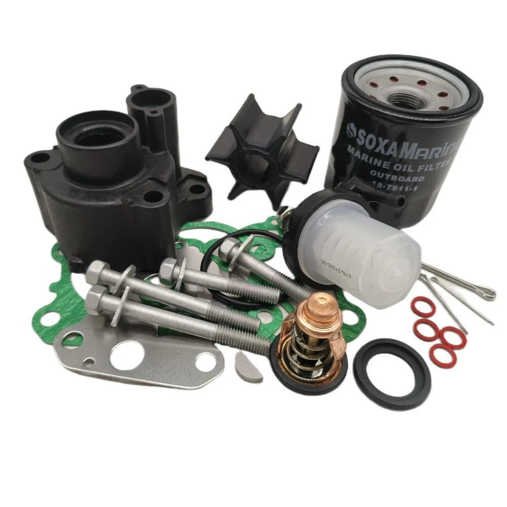 Maintenance Service Kit for Yamaha F80A F100A (Thermostat, Fuel Filter)