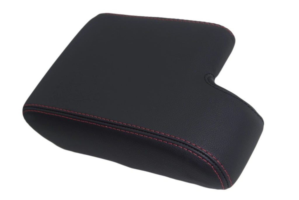 Center Console Armrest Cover for BMW E36 (1992–1999) Red Stitch