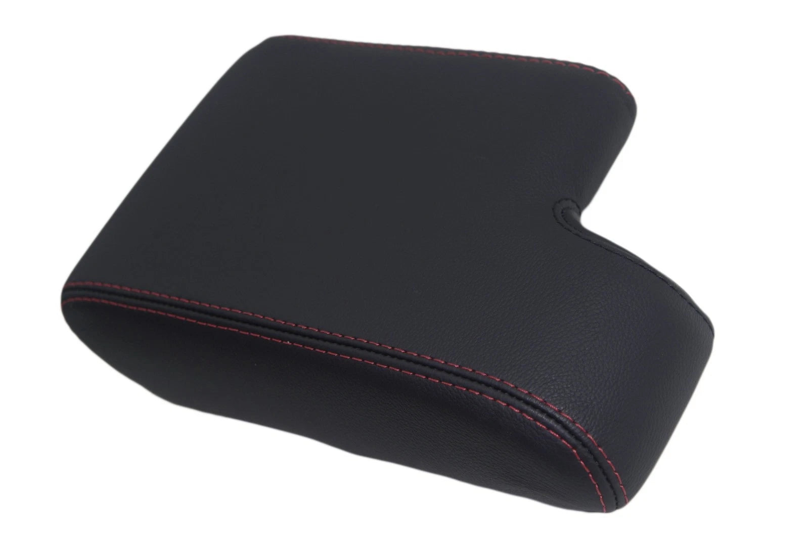Center Console Armrest Cover for BMW E36 (1992–1999) Red Stitch