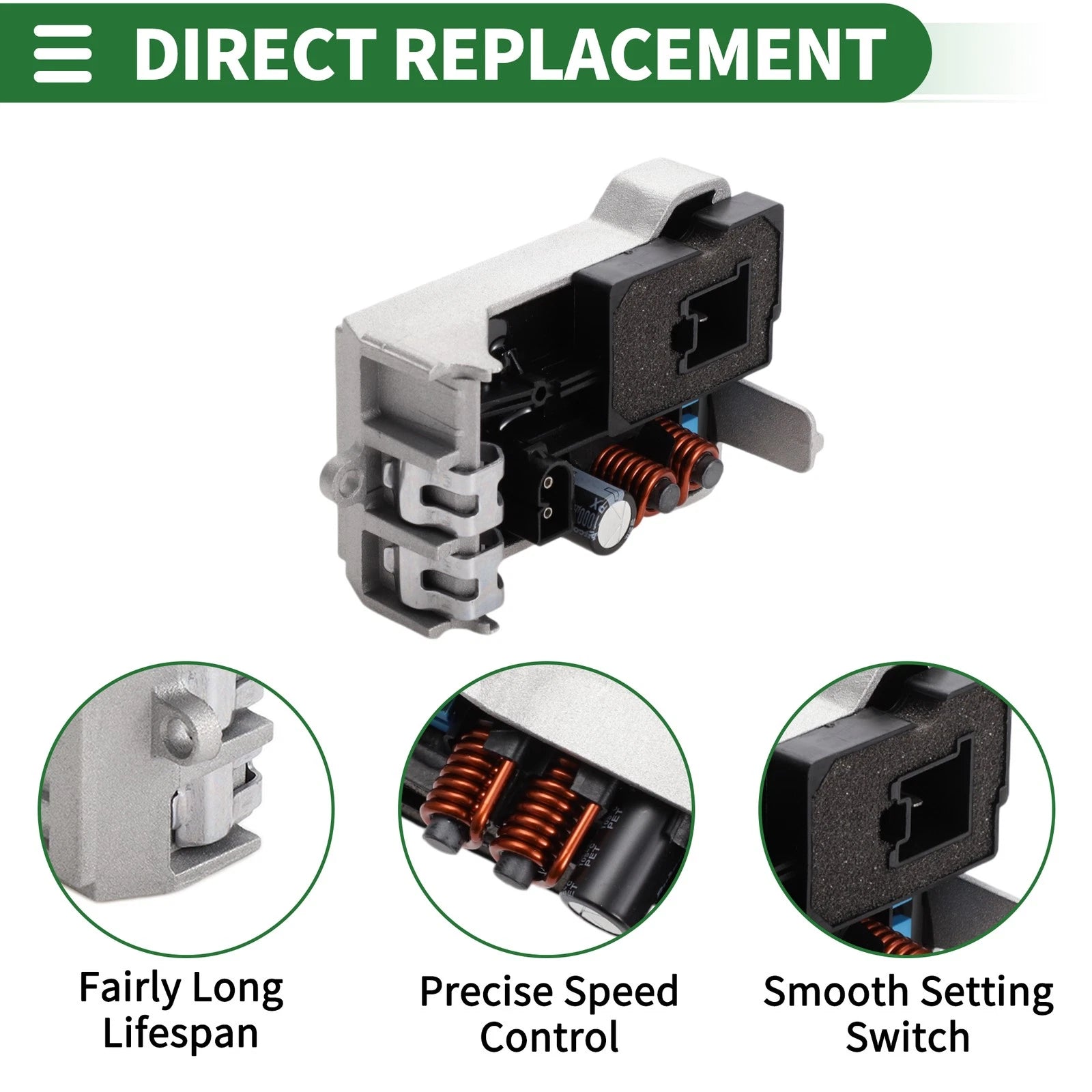 HVAC Blower Motor Resistor No.A0108202810 for Mercedes 