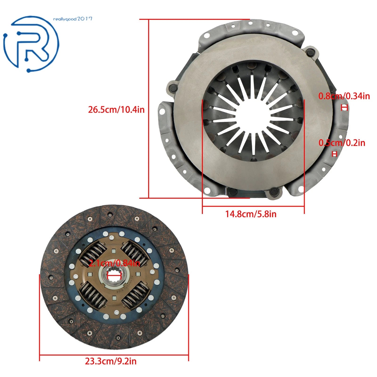 Clutch Kit for Dodge Dakota (1995–1998) L4 2.5L Manual Transmission