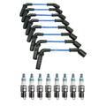 NGK 7mm Wire Set & Denso Iridium Spark Plug Kit for Savana 1500 (2003–2006)