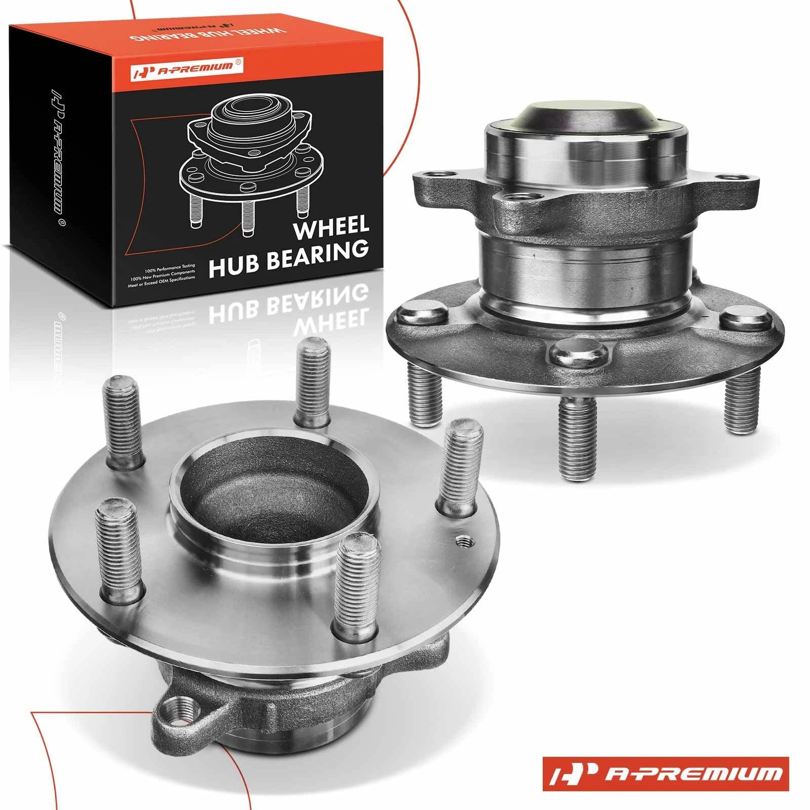 2X Rear Wheel Hub & Bearing Assembly for Honda Civic (2016–2025)