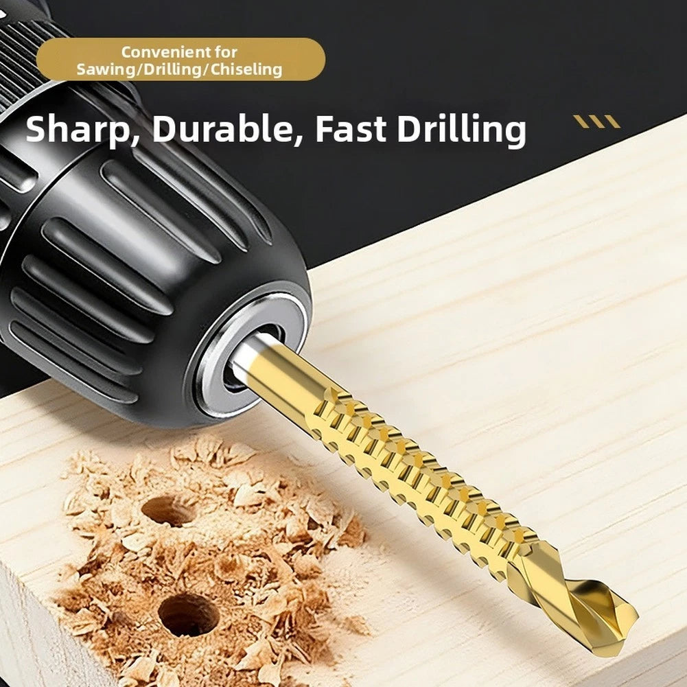 6-Piece HSS Grooving Saw Bits for Wood Metal Applications
