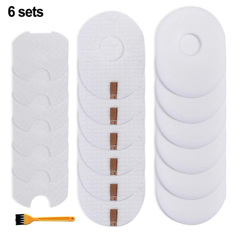 Set of 6 Filters for Shark Rocket CS100, CS110, HV290, HV292, HV300