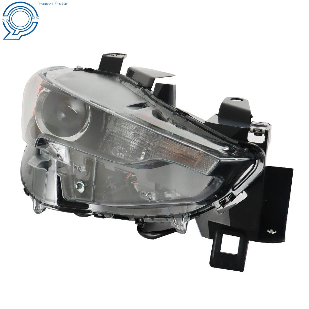 LED Headlight for Mazda CX-5 (2017-2021) Black Housing Clear Lens Right Side