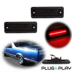 Rear Bumper Side Marker Reflector Lamps for El Camino, Caballero, Malibu (1978–1987)