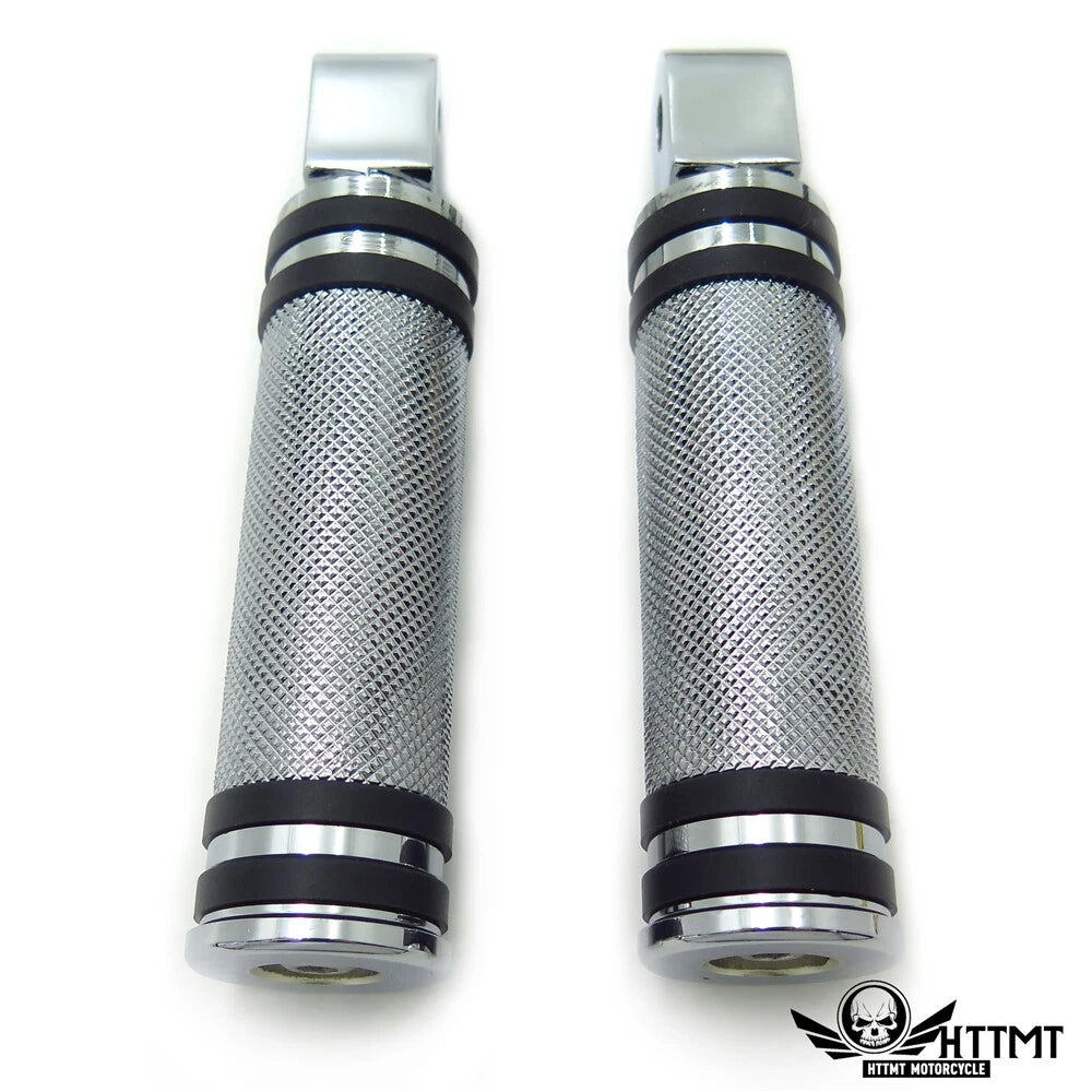 Diamond Chrome Footpegs for Yamaha Road Star Warrior (2002–2009)