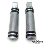 Diamond Chrome Footpegs for Yamaha Road Star Warrior (2002–2009)