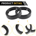 Set of 5 Oil Seal Rotary Shaft Seal NBR Rubber 40x50x12mm