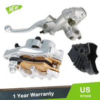 Front Master Cylinder Lever + Brake Caliper for Honda CR125R 250R CRF250X 450X (2000–2023)